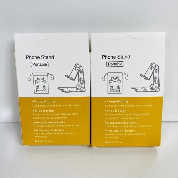 Portable Phone Stand For 4"-10" Phones (2-pack) - Picture 3 of 4